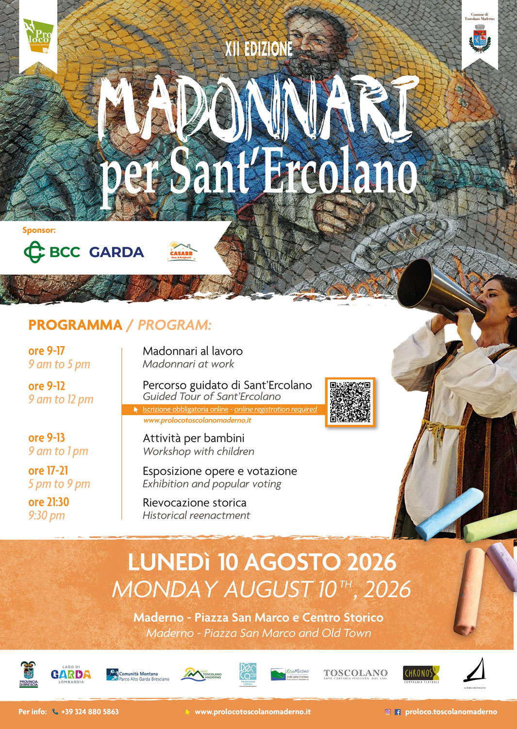 Monday, 10 August – The Madonnari Art Festival